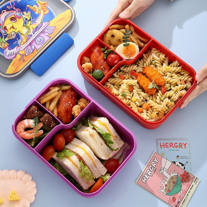 Spaß-Themen Cartoon Bento Lunchbox