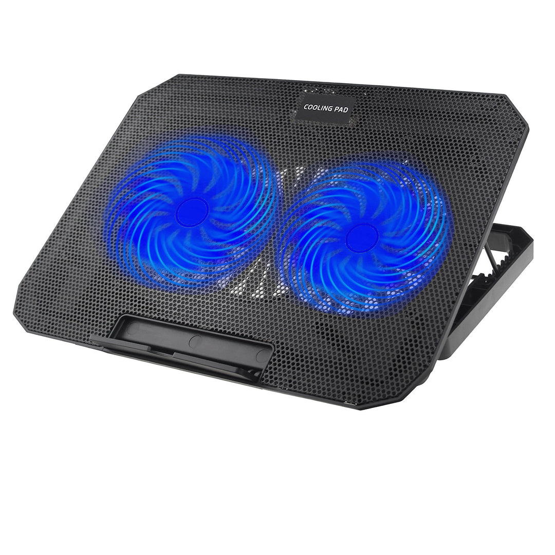 Laptop-Kühler mit Quattro Lüftern und Rgb-Beleuchtung Karnz