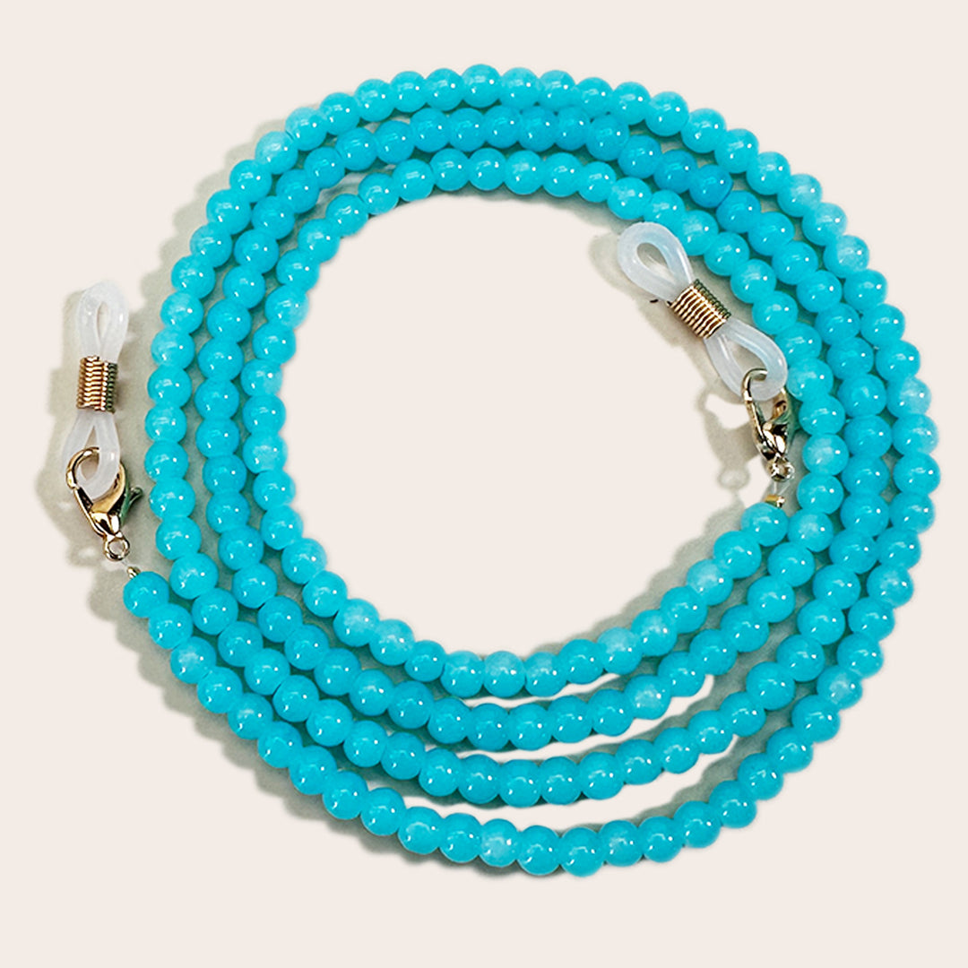 Elegante Perlen Brillenhalterkette Karnz