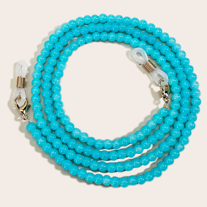 Elegante Perlen Brillenhalterkette Karnz