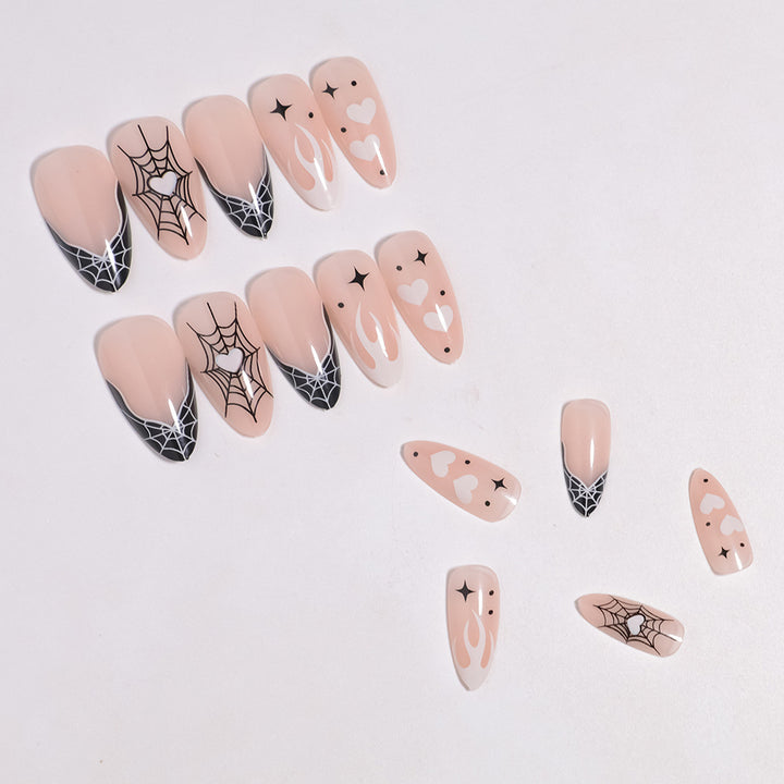 Halloween-Themen Press-On Nagelset Karnz