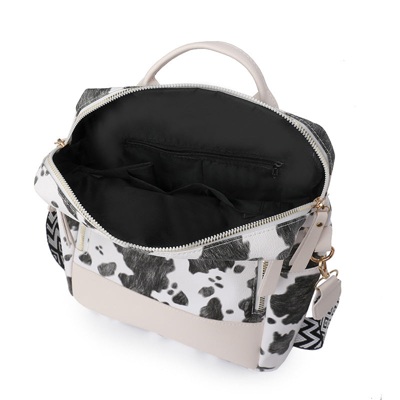 Modischer Kuhflecken-Rucksack Karnz