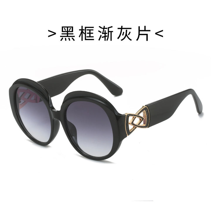 Damen Designer-Sonnenbrille mit luxuriösen Verzierungen Karnz