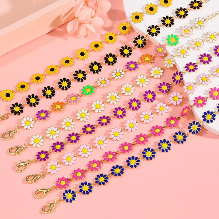 Floral Charm Bracelet Karnz