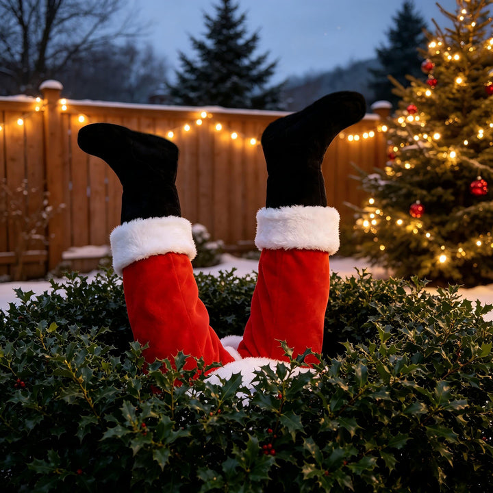 Plüsch Weihnachtsmann Handschuhe