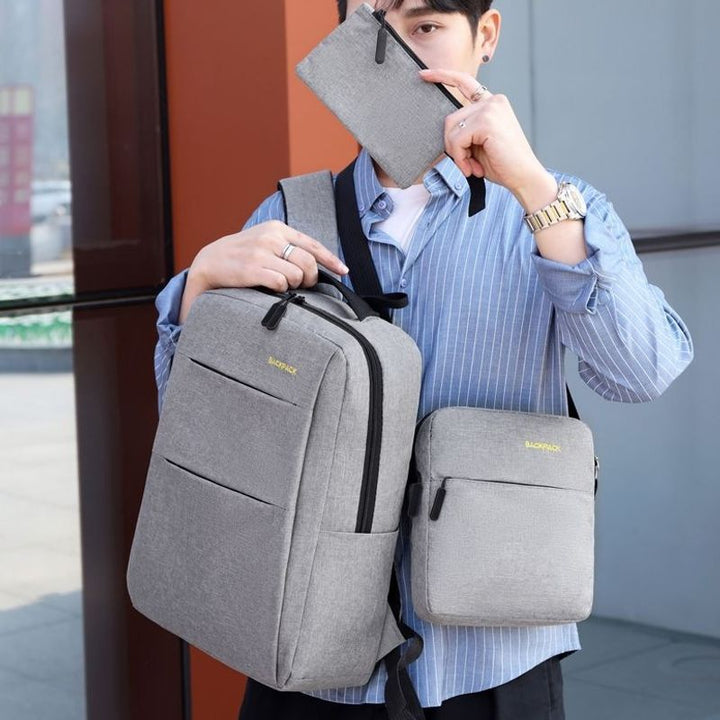 Vielseitiges Drei-Teile-Reise-Rucksack-Set Karnz