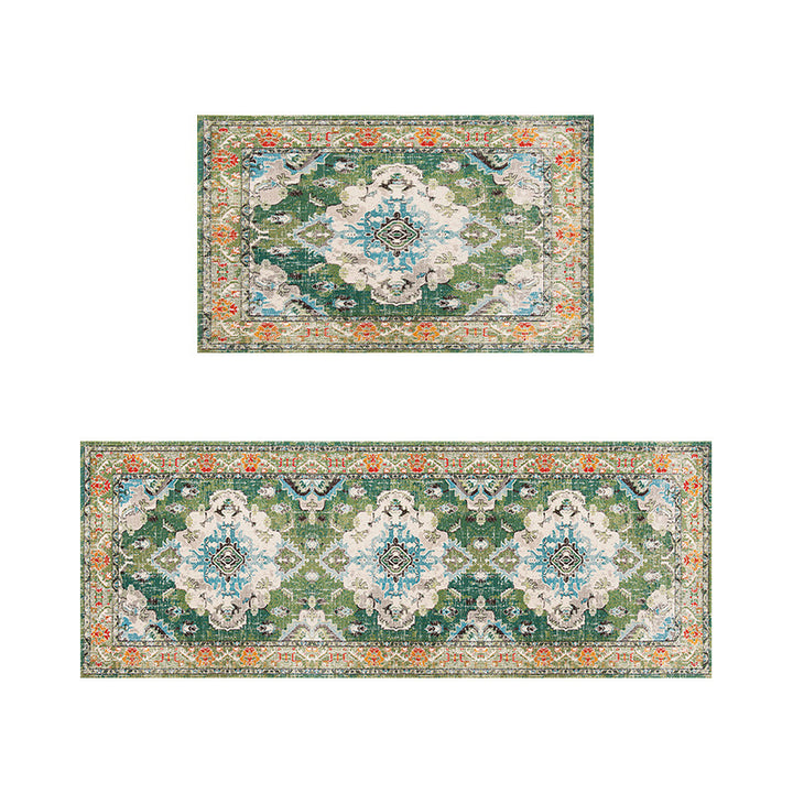 Vintage-Patterned Bereichsteppich Set Karnz