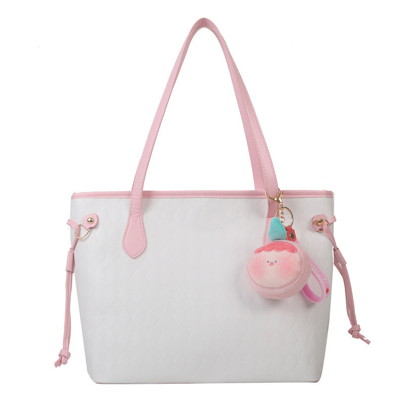 Gepolsterte Muster Handtasche Karnz