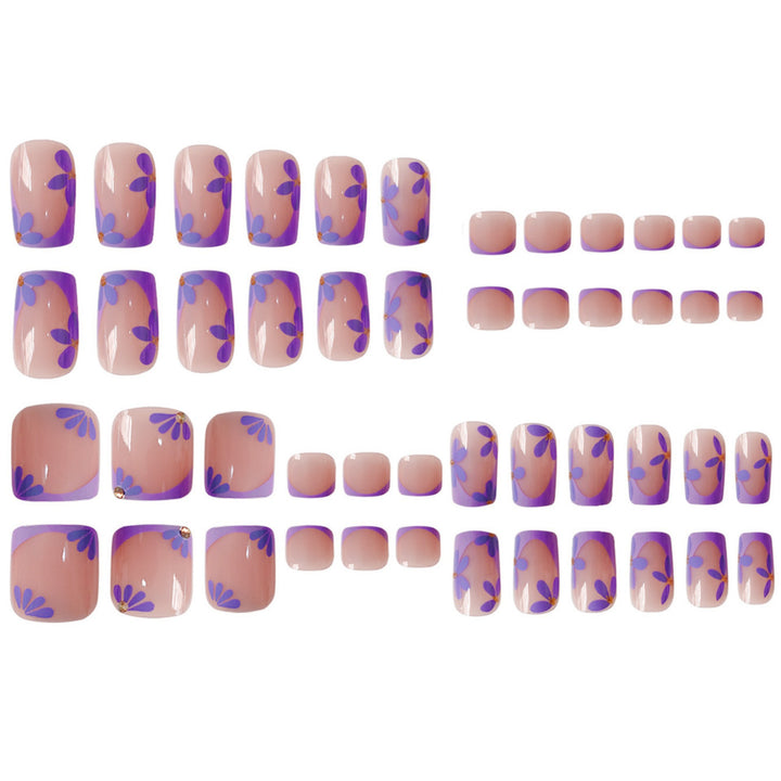 Künstlerische Französische Tipp Nagelkunst Verlängerungen Karnz