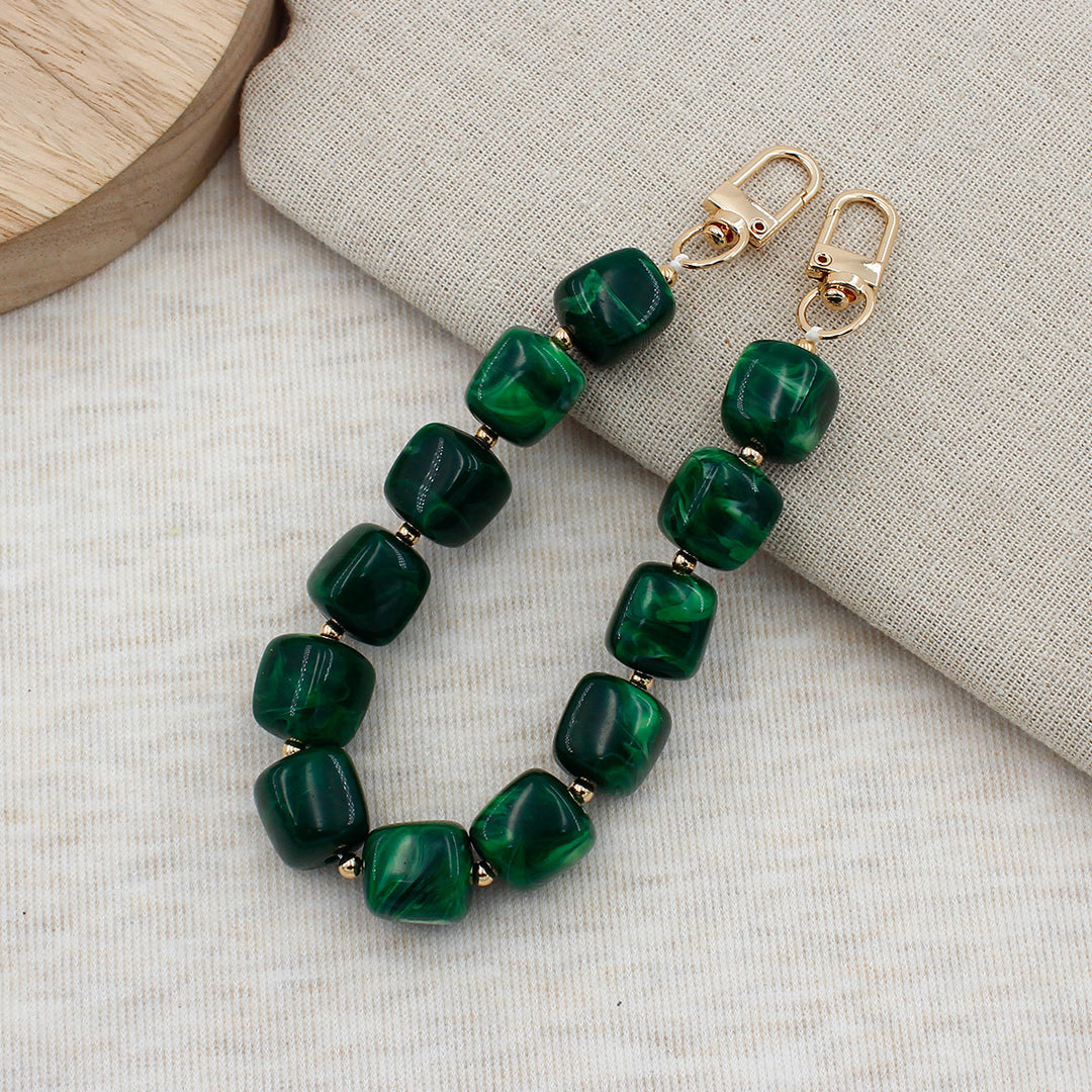 Chunky Beaded Brillen Kette Karnz
