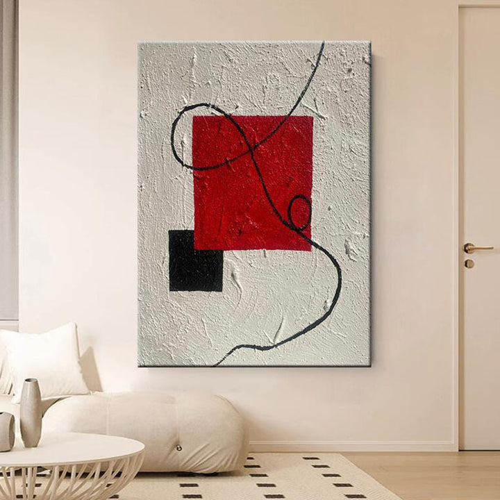 Abstrakter Expressionistische Leinwandkunst