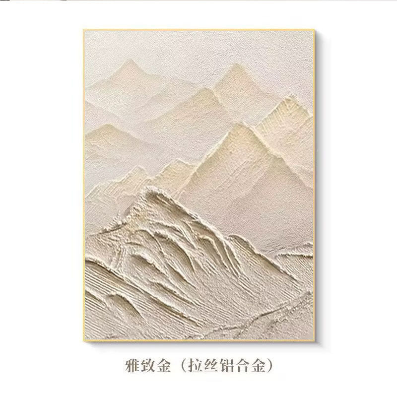 Texturiertes Landschaftsrelief Leinwandkunst