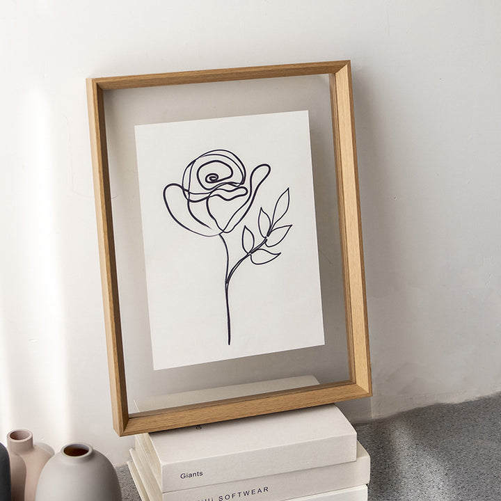 Minimalistische Kunstdruckrahmen