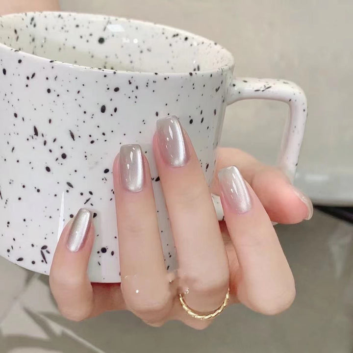 Trendige Press-On Nagelset