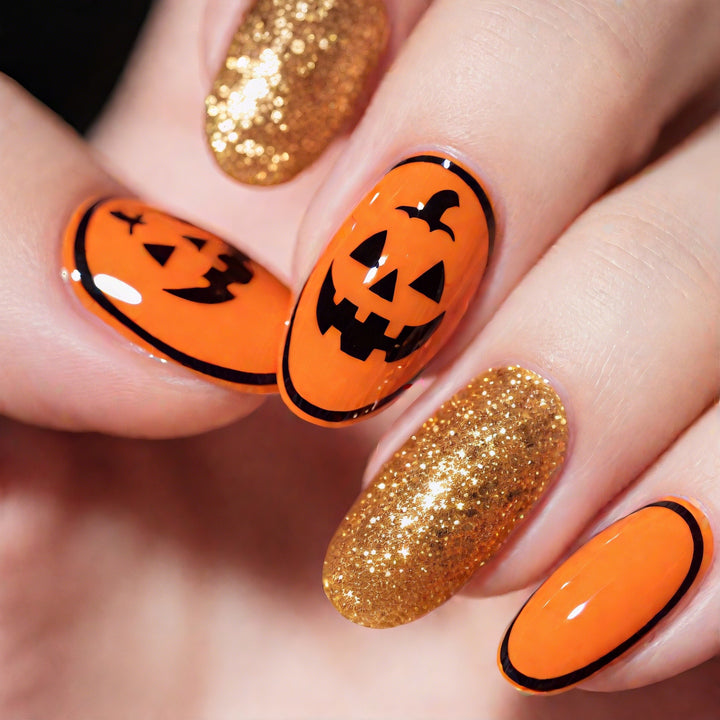 Festive Halloween Nagelkunst Verbesserungen Karnz