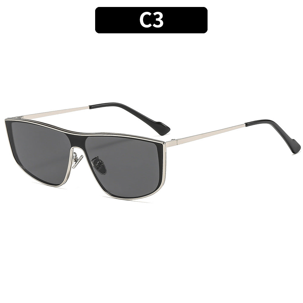 Schlanke Winkelrahmen-Sonnenbrille