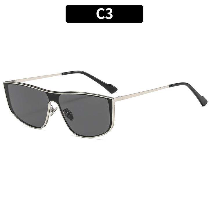 Schlanke Winkelrahmen-Sonnenbrille