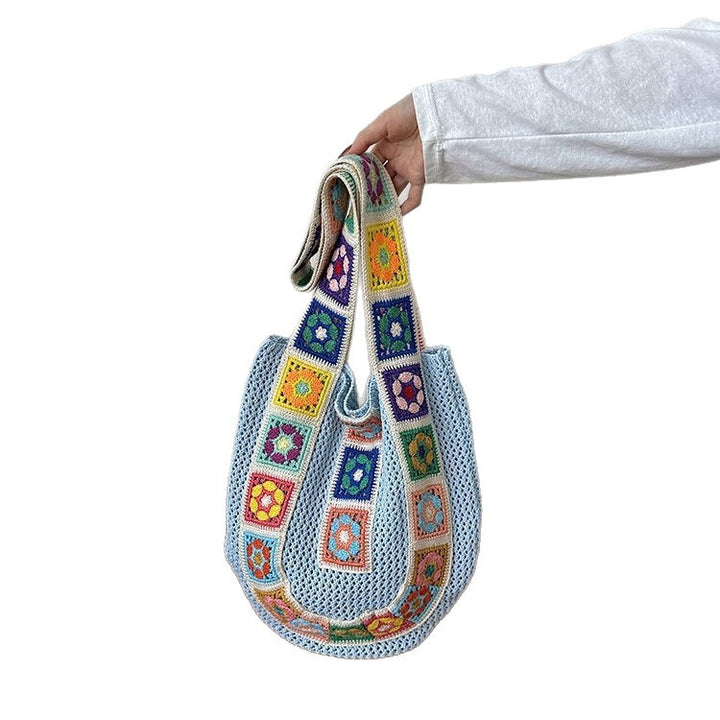 Crochet Patchrk Sling Bag Karnz