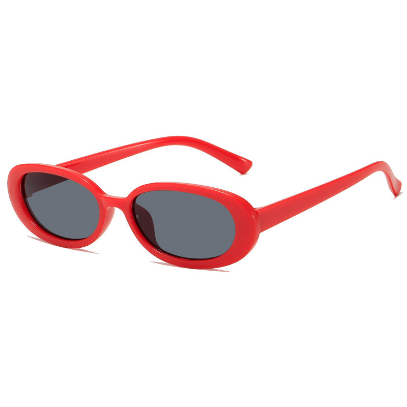 Damen Sonnenbrille im eleganten ovalen Design mit UV-Schutz Karnz
