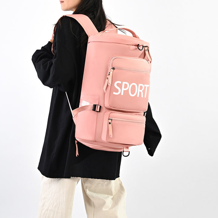 Sportlicher Rucksack mit Mehreren Fächern und Reflektierenden Elementen Karnz