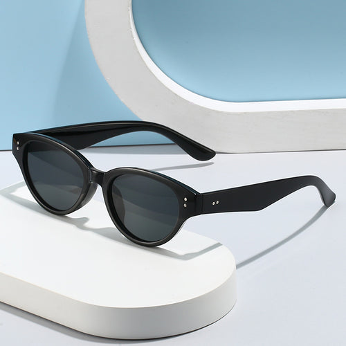 Damen Cat-Eye Sonnenbrille mit retro-inspirierter Rahmenstruktur Karnz