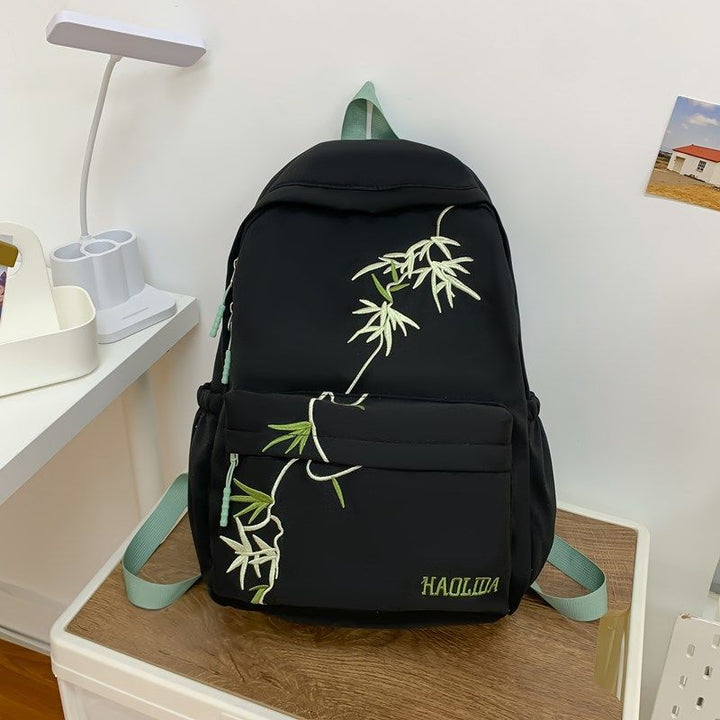 Stylische gestickte Rucksack