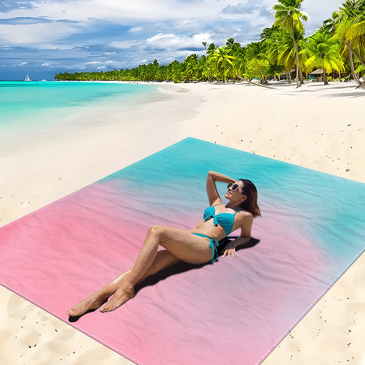 Mandala Design Strandmatte Karnz