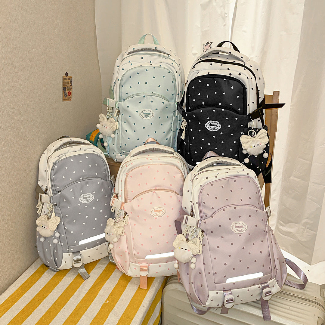 Stern-verzierte ergonomische Rucksack Karnz