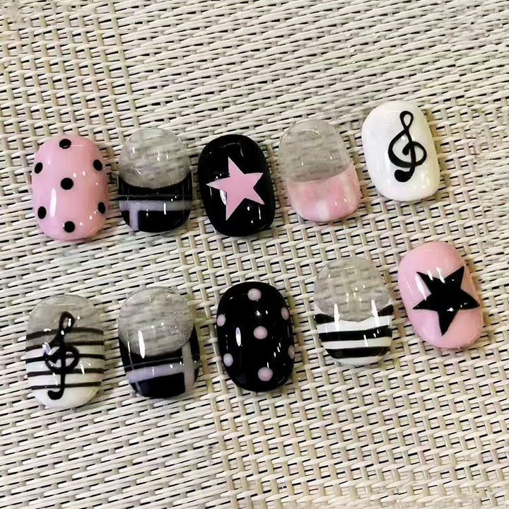 Verspieltes Künstlerisches Nagelkunst Design Set Karnz