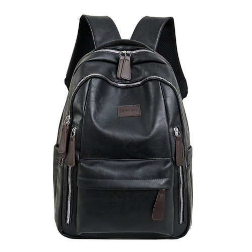 Leder Laptop Rucksack
