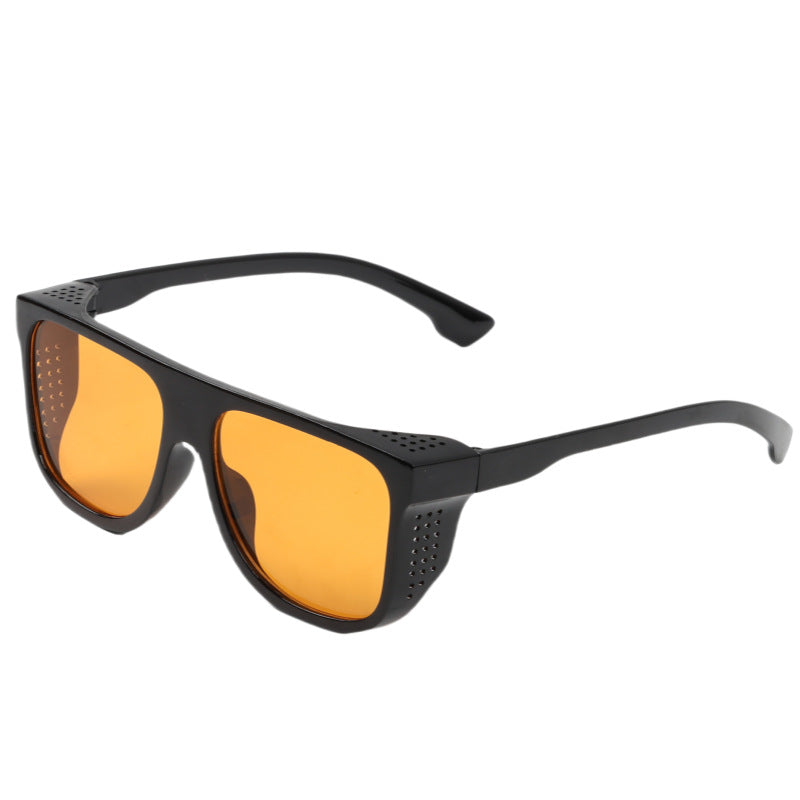 Damen modische Oversized-Sonnenbrille mit einzigartigem Akzent Karnz