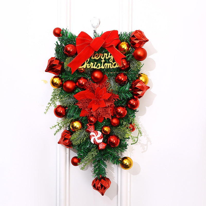 Festliche Weihnachtskranz Dekoration Karnz