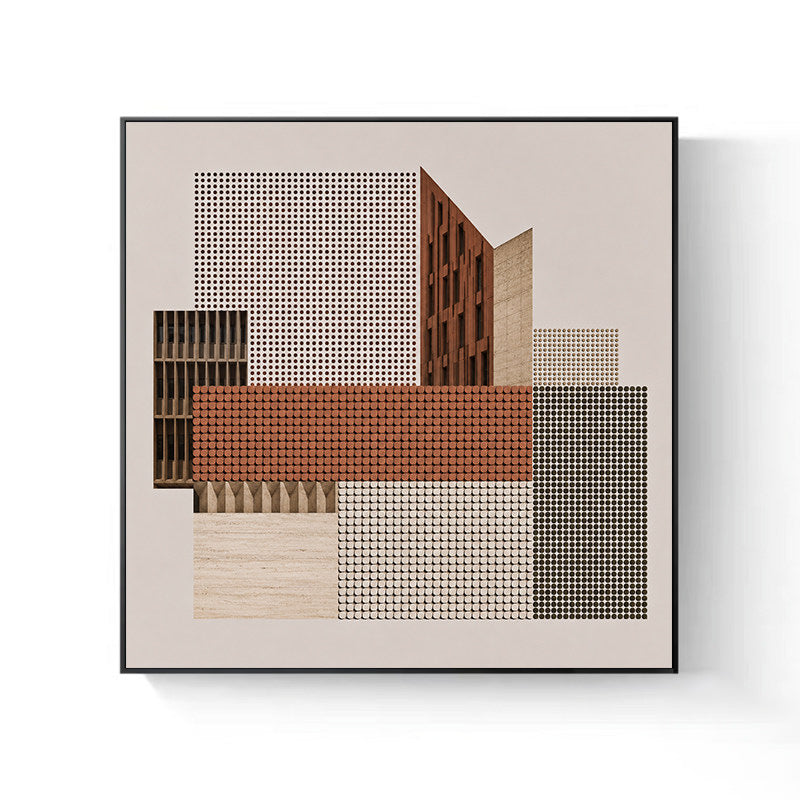 Moderne geometrische Wandkunst Druck