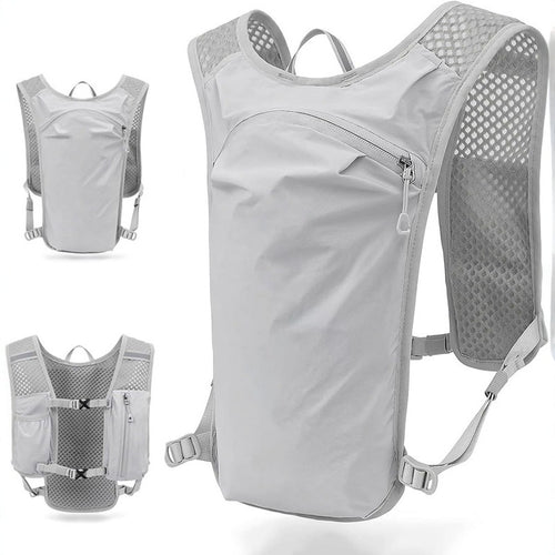Sportlicher Trinkrucksack mit Netz-Einsätzen und Mehreren Fächern Karnz