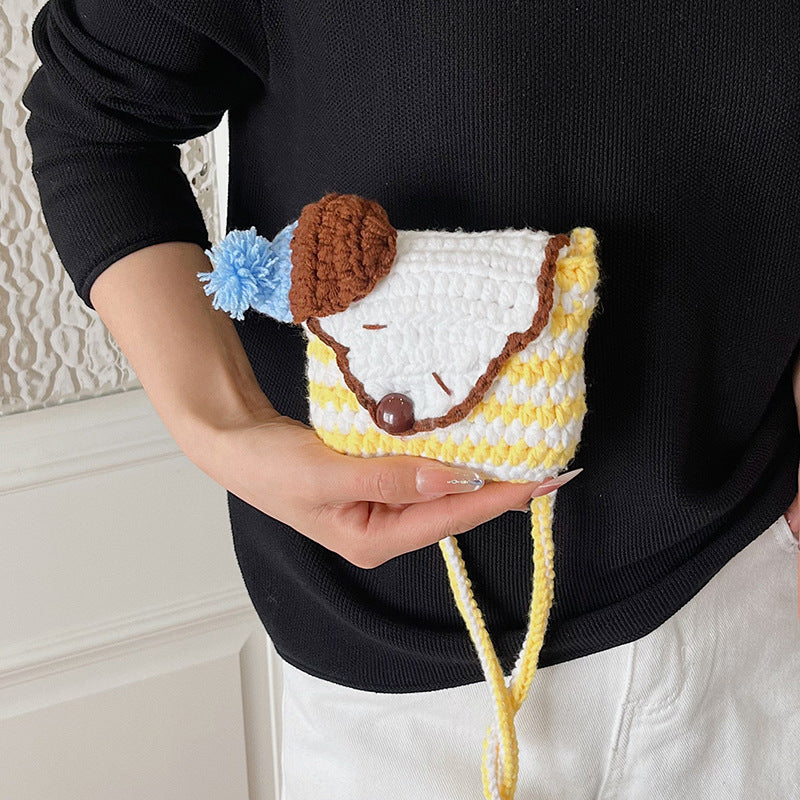 Funky Häkel Mini-Handtasche