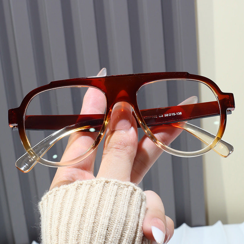 Damen Vintage-Style Sonnenbrille mit elegantem Kunststoffrahmen im Leopardenmuster Karnz