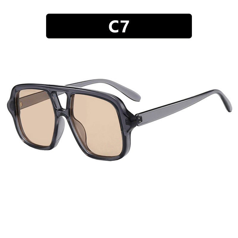 Damen stilvolle oversized Sonnenbrille im schlichten Design Karnz