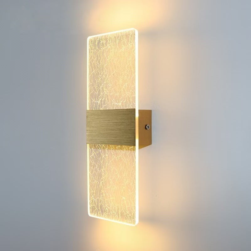 Zeitgenössische Kristall-Wandlampe