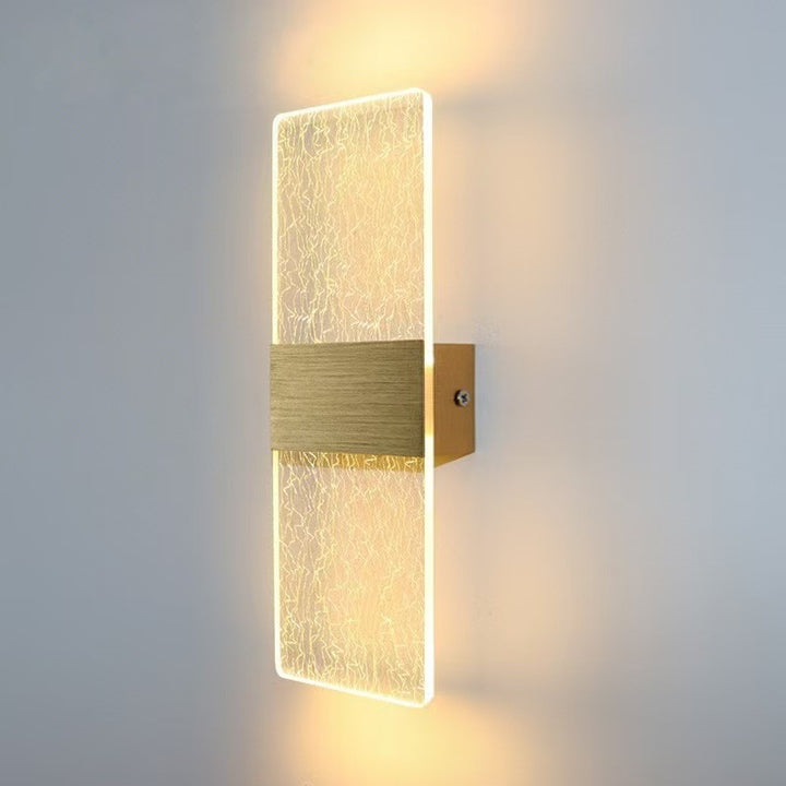 Zeitgenössische Kristall-Wandlampe