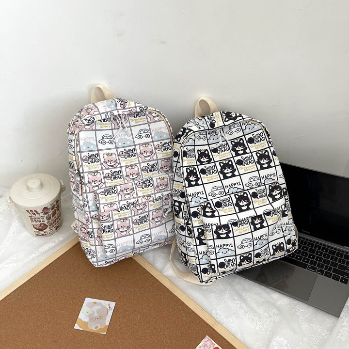 Cartoon gemusterten Rucksack Karnz