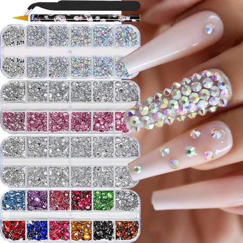 Kristall Strass Nagelkunst Dekorationsset