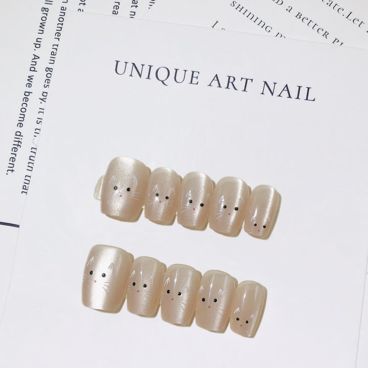 Kat-Themen Press-On Nagelspitzen