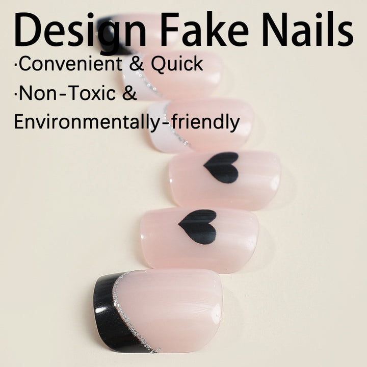 Dekoratives Press-On Nail Art Set