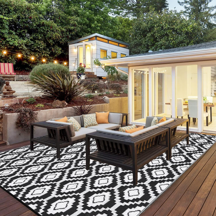 Outdoor Streifenmuster Patio Matte