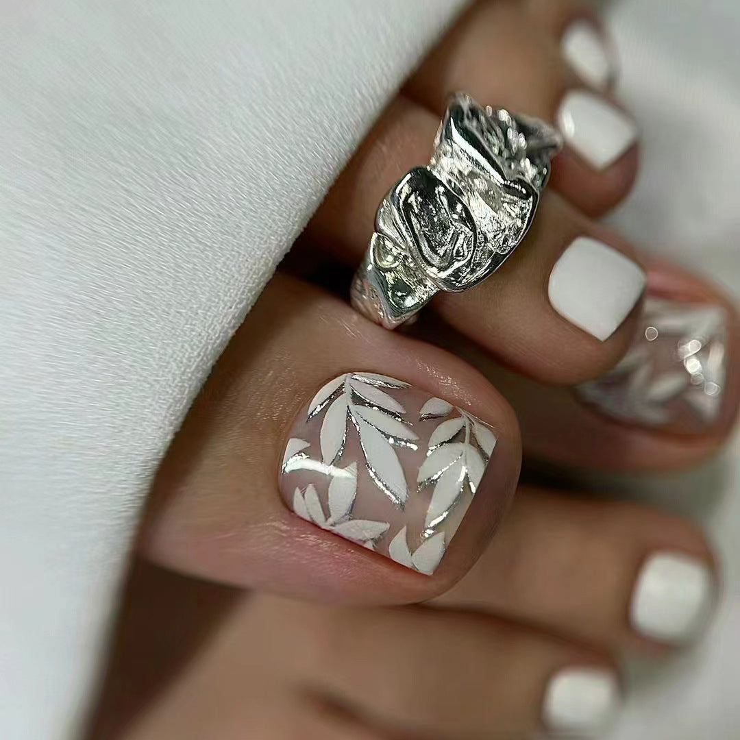 Elegante Nagelverzierung