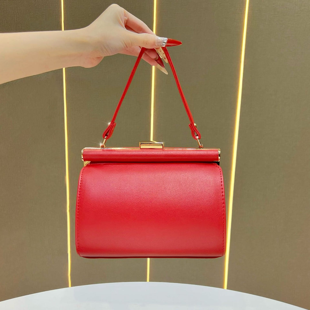 Glamourös Satin Abendhandtasche