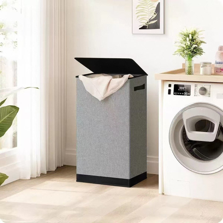 Moderner Wäschebehälter mit Abnehmbarem Innensack Karnz