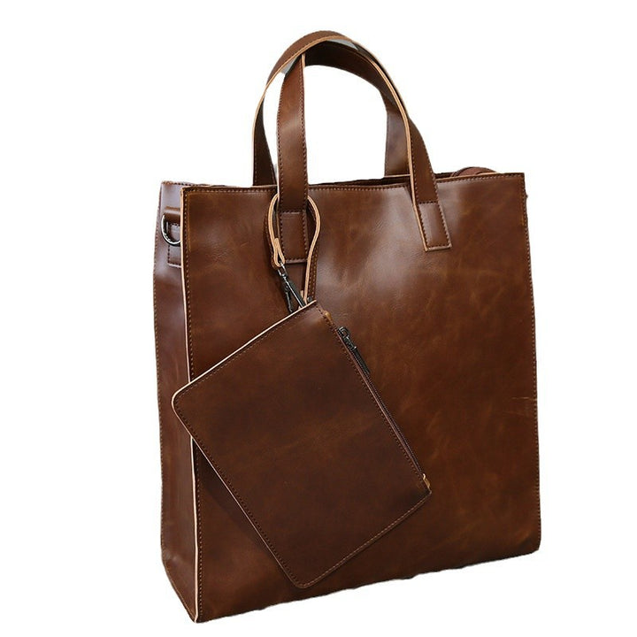 Stilvolle und Geräumige Ledertasche Karnz