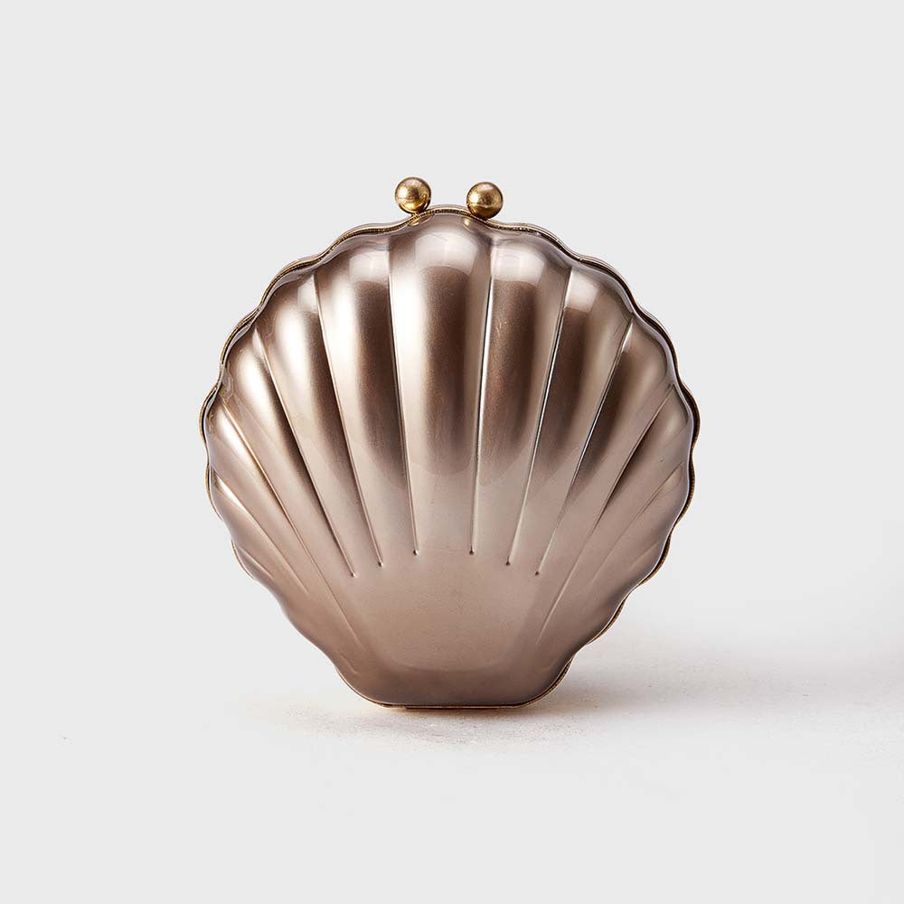 Künstlerische Muschelform Clutch