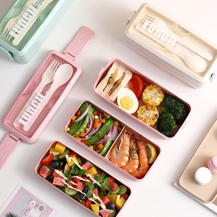 Umweltfreundliche Mehrschichtige Lunchbox